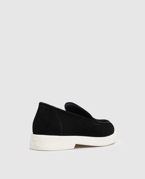AGL Andrea black suede loafers ANDREA