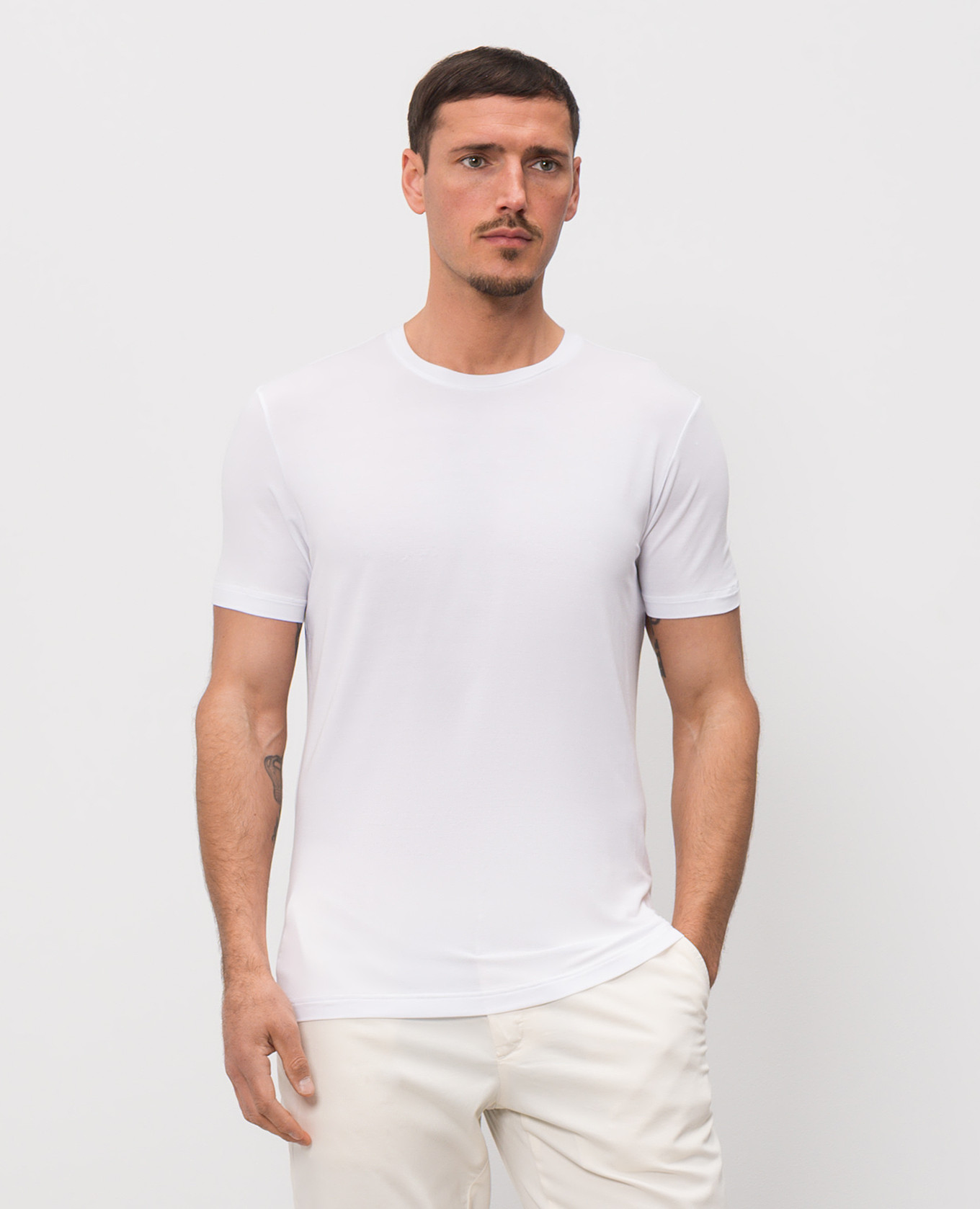 

White T-shirt Castangia dal 1850