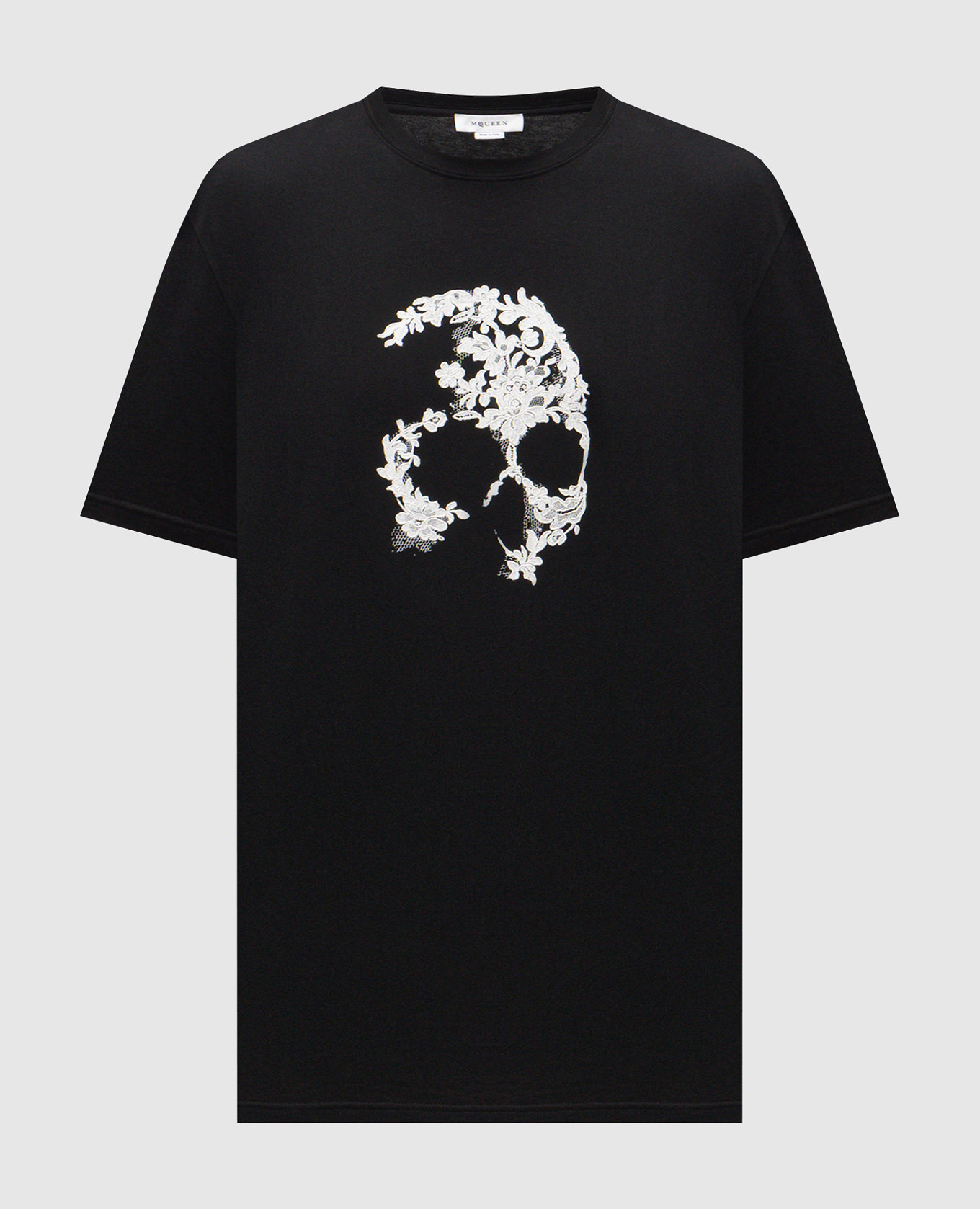 

Black Skull print T-shirt Alexander McQueen