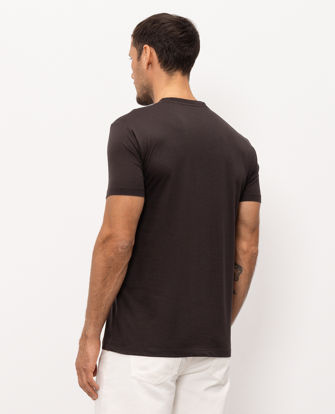 

Brown silk t-shirt Tom Ford