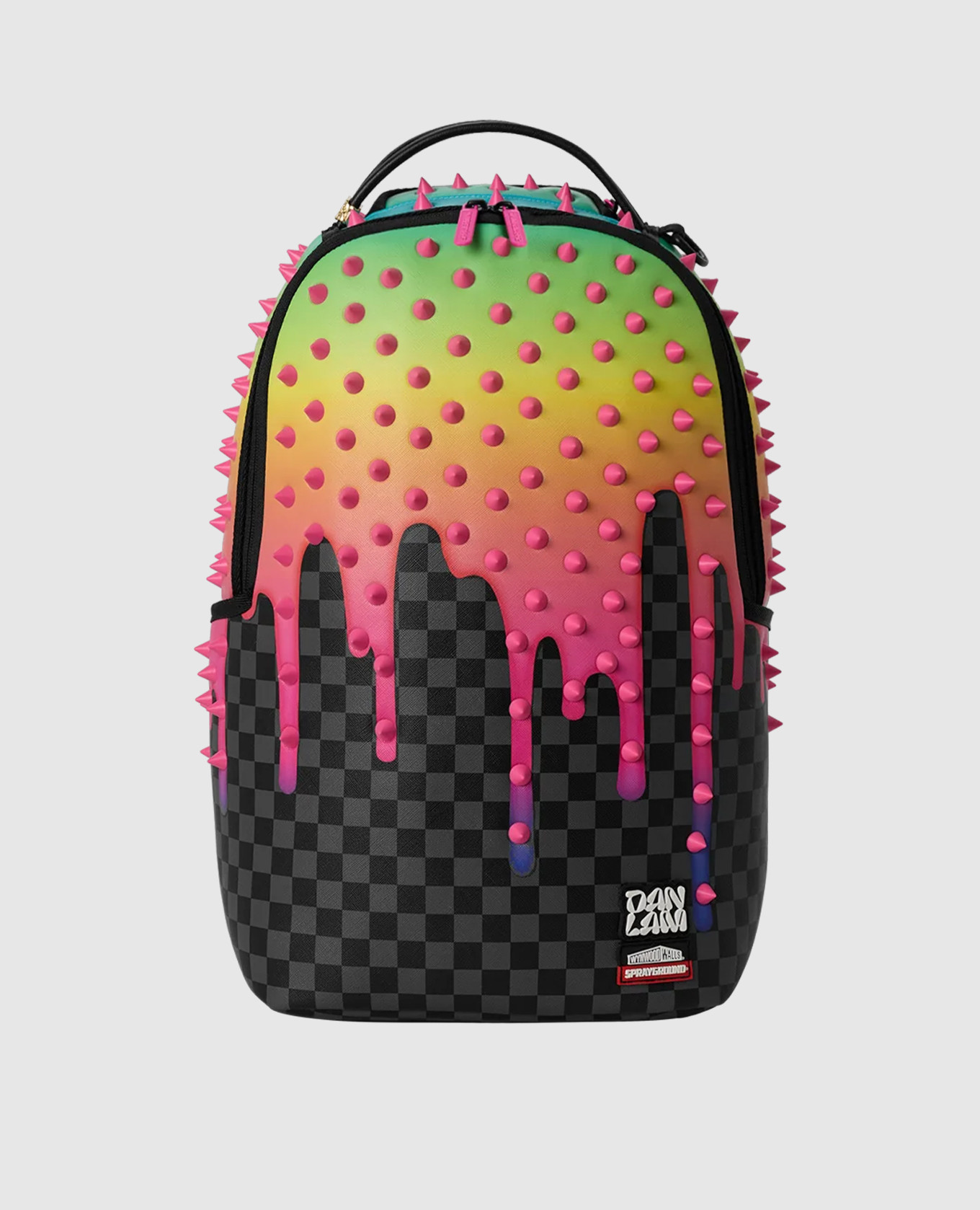 Children's black backpack WYNWOOD WALLS COLLAB DAN LAM DRIPS Sprayground