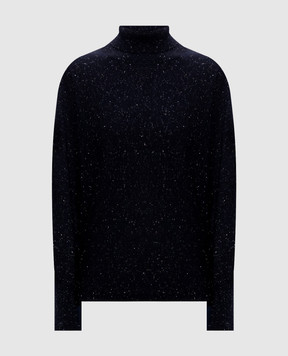 Peserico Blue wool golf with lurex A99838F1409771