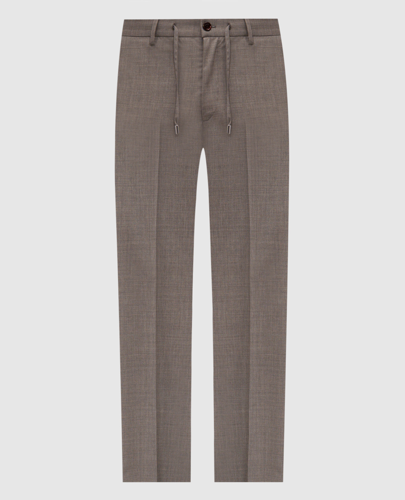 Brown wool pants