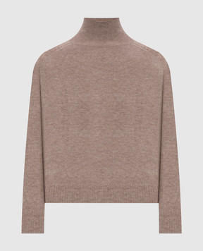 Max Mara Weekend Beige ZARINA golf jacket made of wool and cashmere WKDZARINA