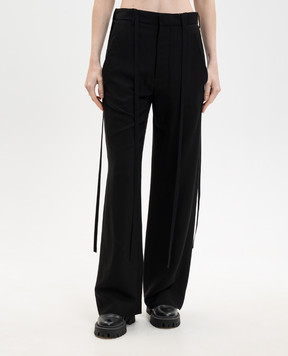 Ann Demeulemeester Black Anneke pants B0010192FA558
