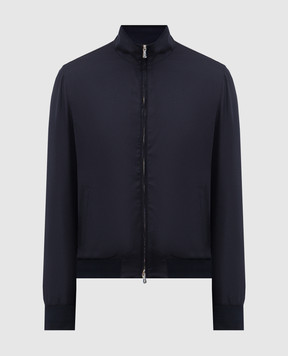 Enrico Mandelli Blue cashmere jacket 3T501B5607