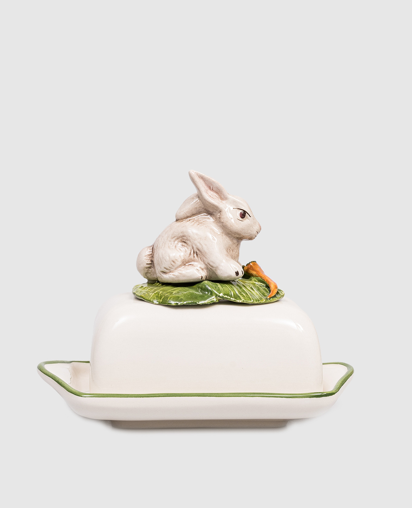 

White Rabbits white ceramic oiler Au Bain Marie