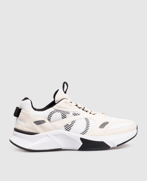 Valentino Ivory sneakers with reflective inserts 9W2S0PU6QAP