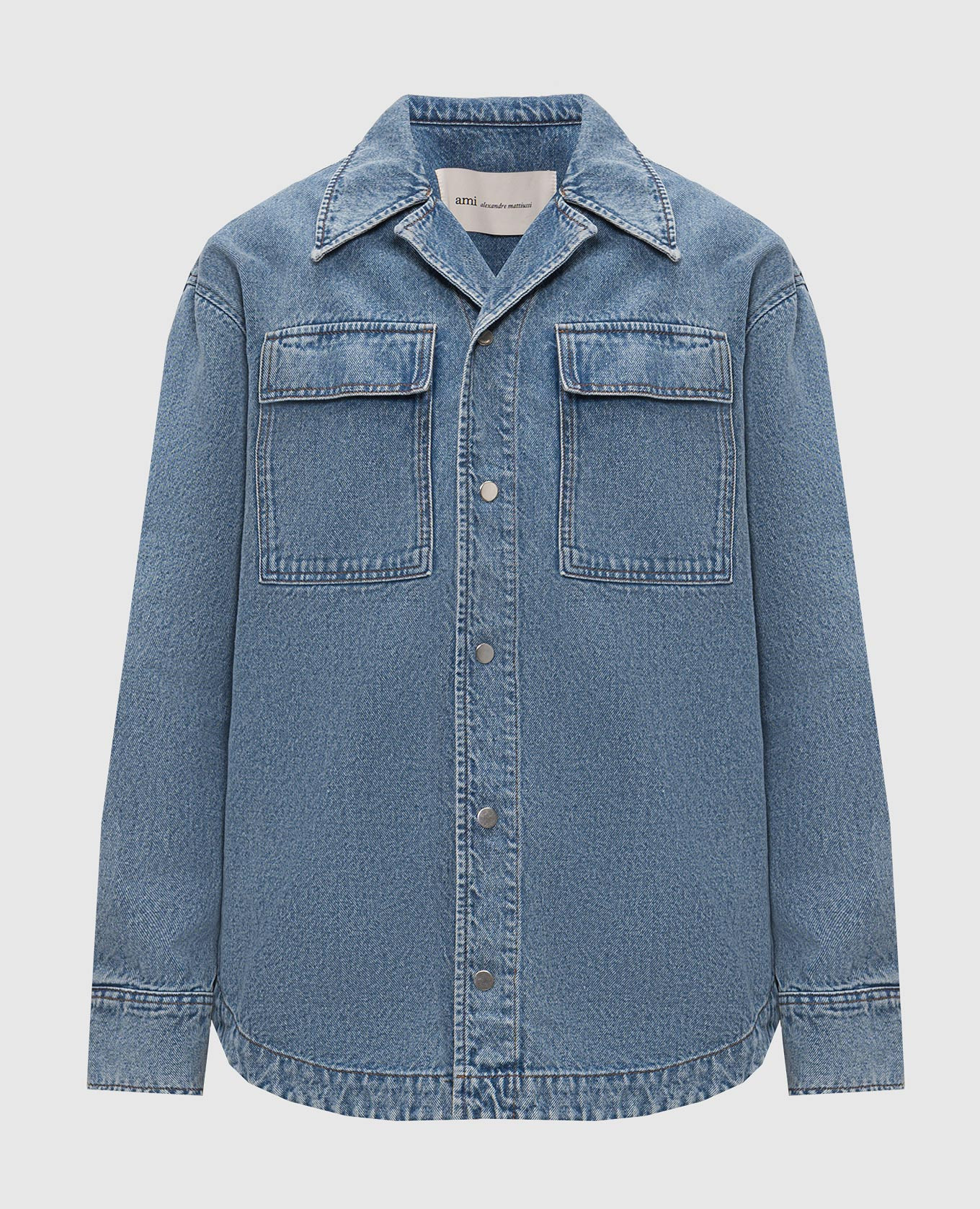 Blue denim jacket Ami Paris