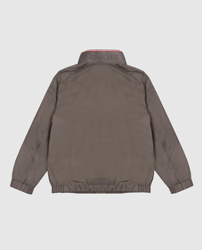 Moncler ENFANT Hilmi children's windbreaker in khaki color L19541A0003953A5E