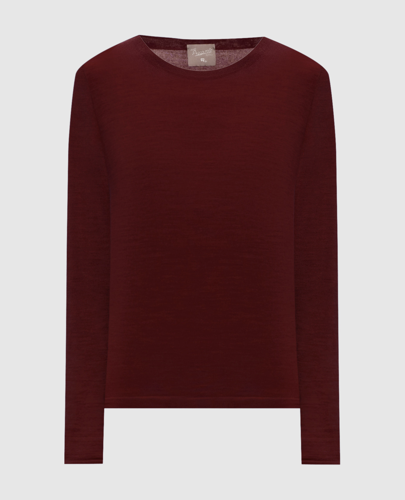 Burgundy Astra wool jumper