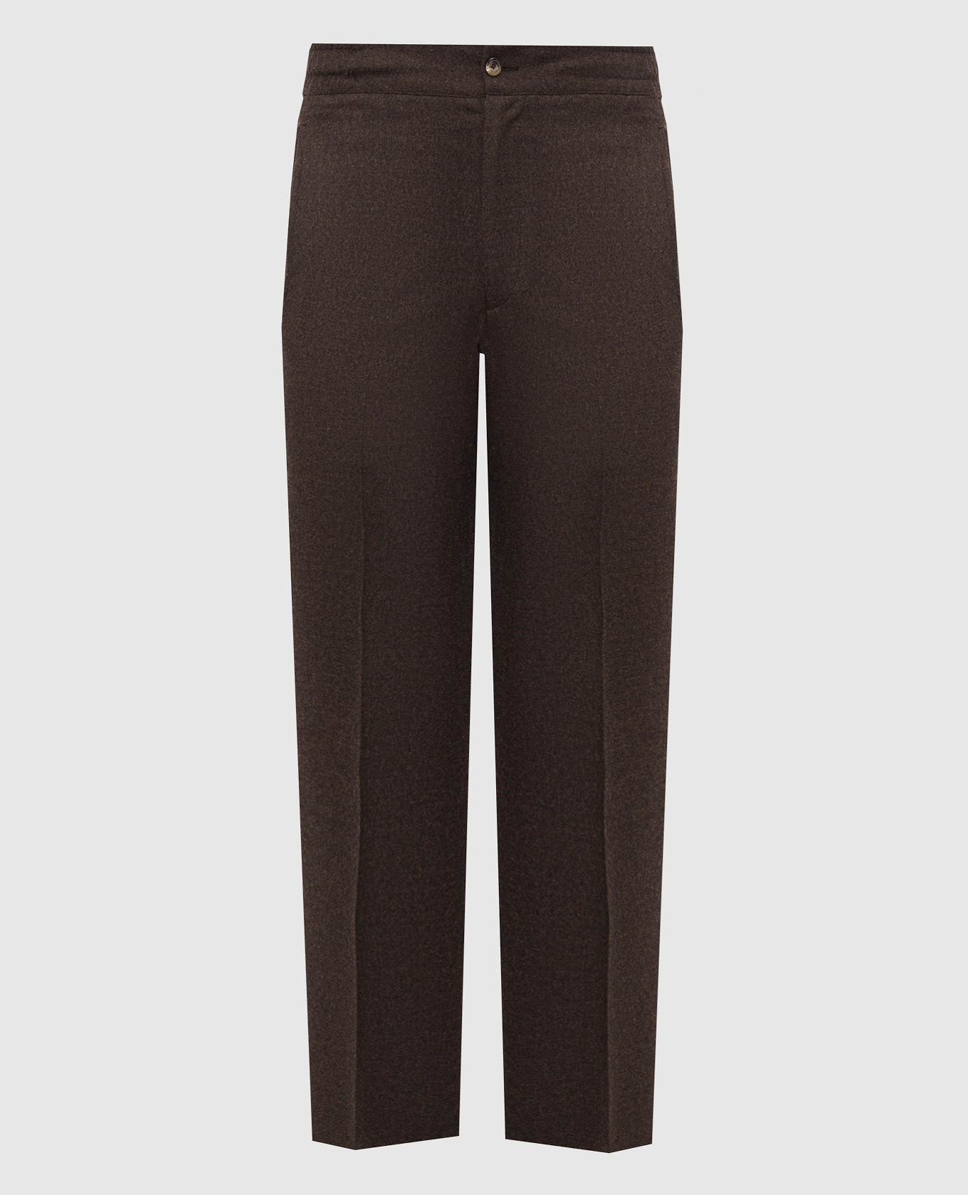 Brown wool pants