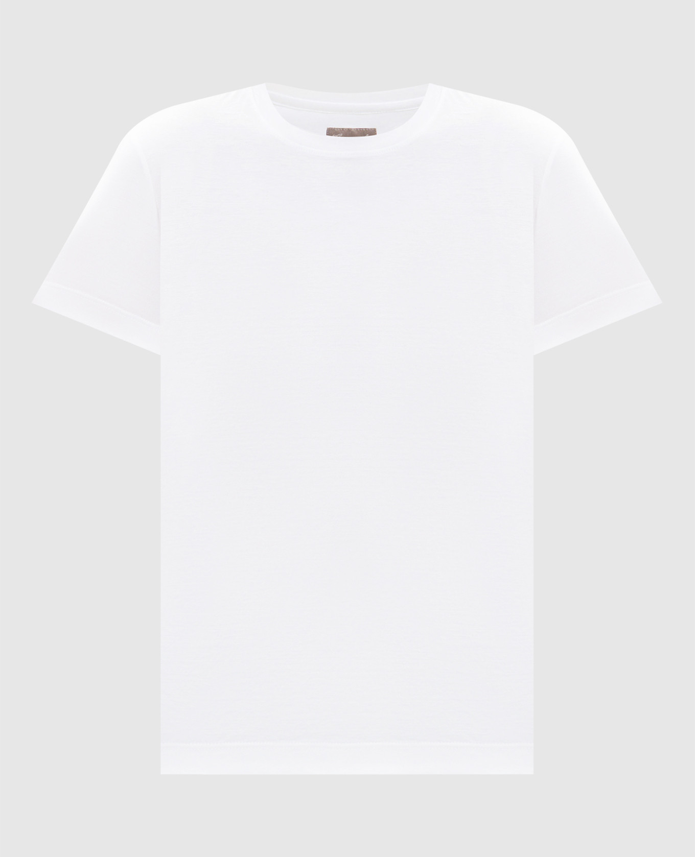 

White cotton T-shirt Marco Pescarolo