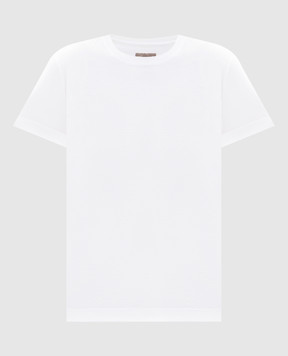 Marco Pescarolo White cotton T-shirt AMATAD53Y00