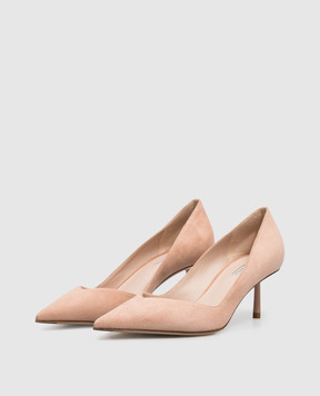 Le Silla Beige suede shoes Vivienne 4216D060BXPPVEP