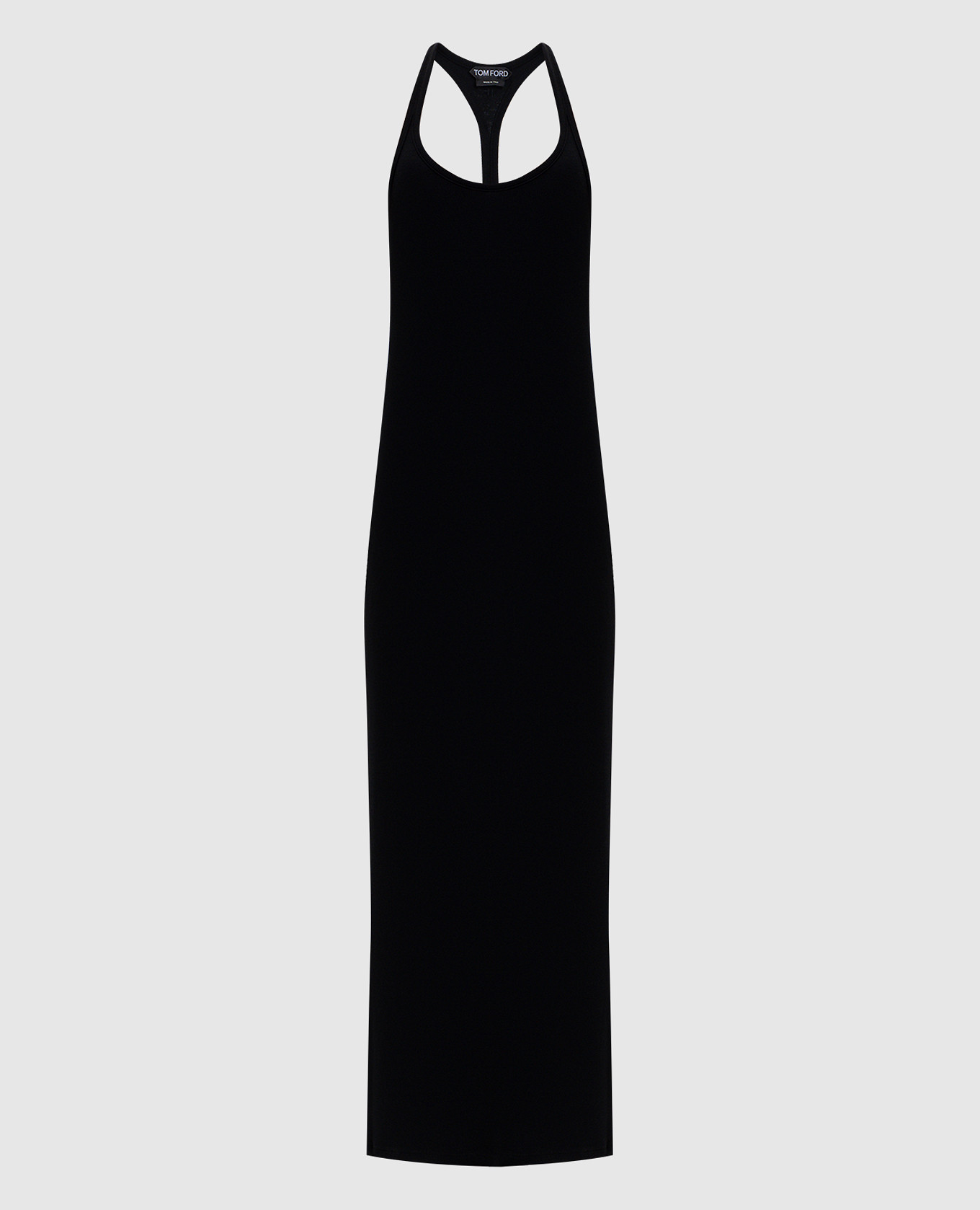 

Black ribbed dress Tom Ford