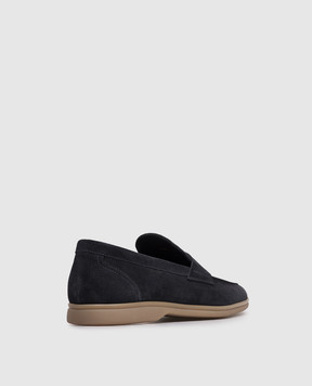 Sturlini Blue suede loafers U1800SF