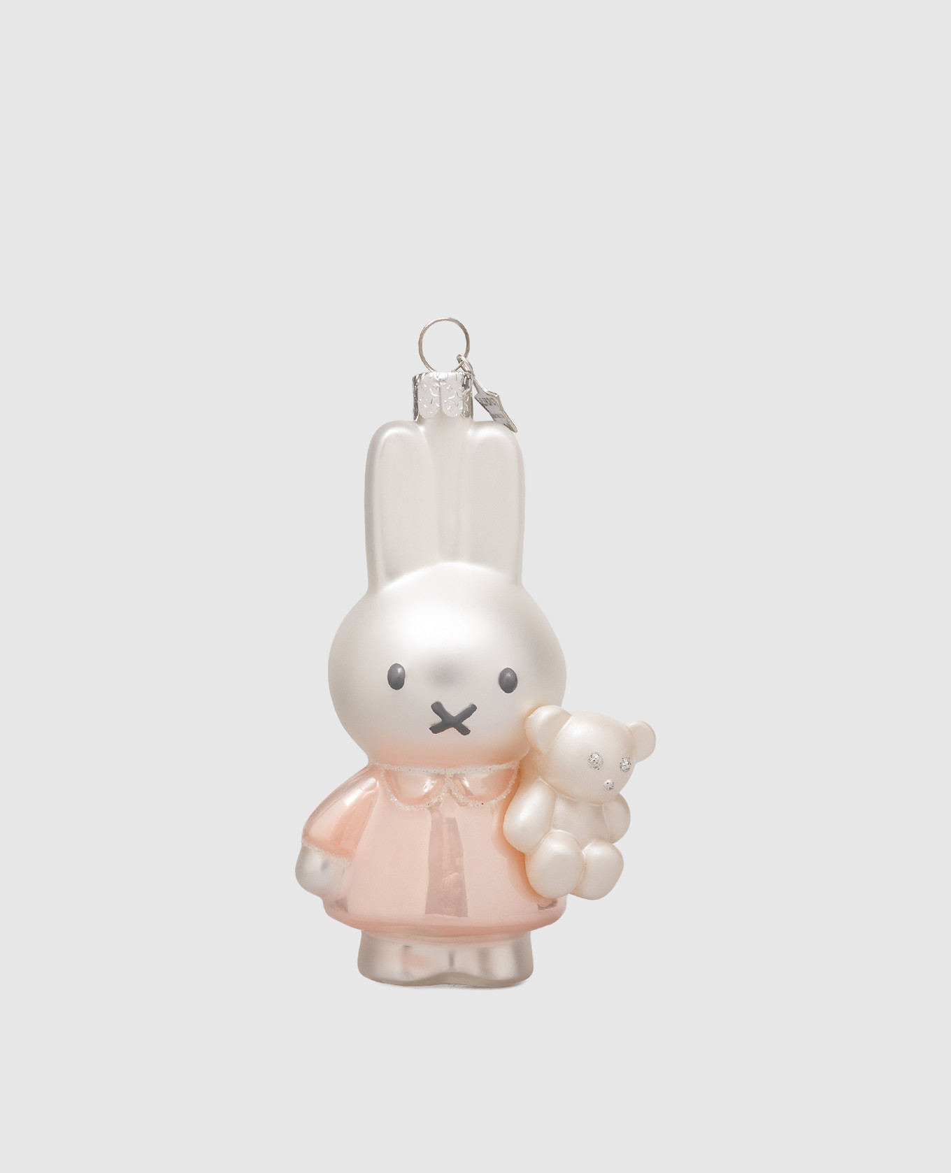 

Christmas tree toy Miffy-Miffy baby pink with bear Vondels, Grey