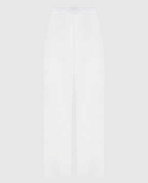 Asceno White London linen pants B001FAB06COL02