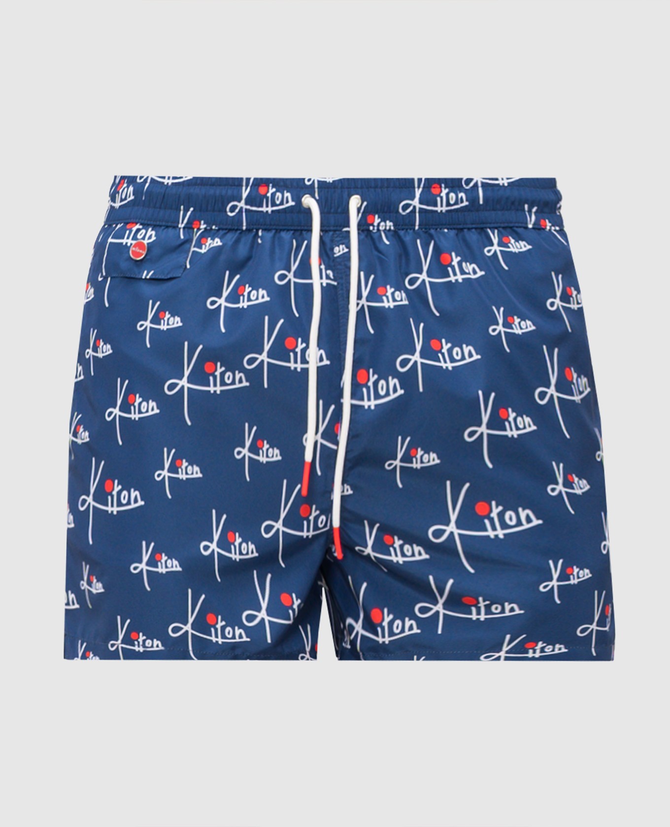 

Blue printed swim shorts Kiton