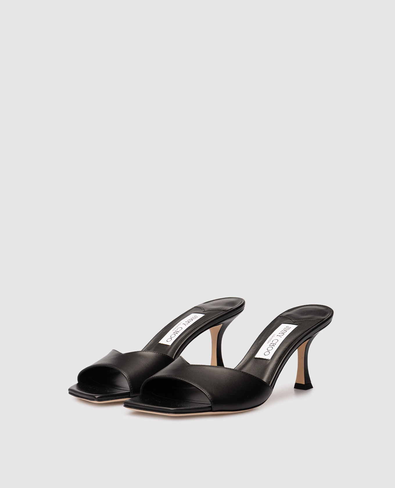 

Black Skye leather mules Jimmy Choo