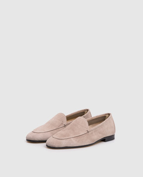 Doucal's Gray suede loafers DD8879MEGNUZ278