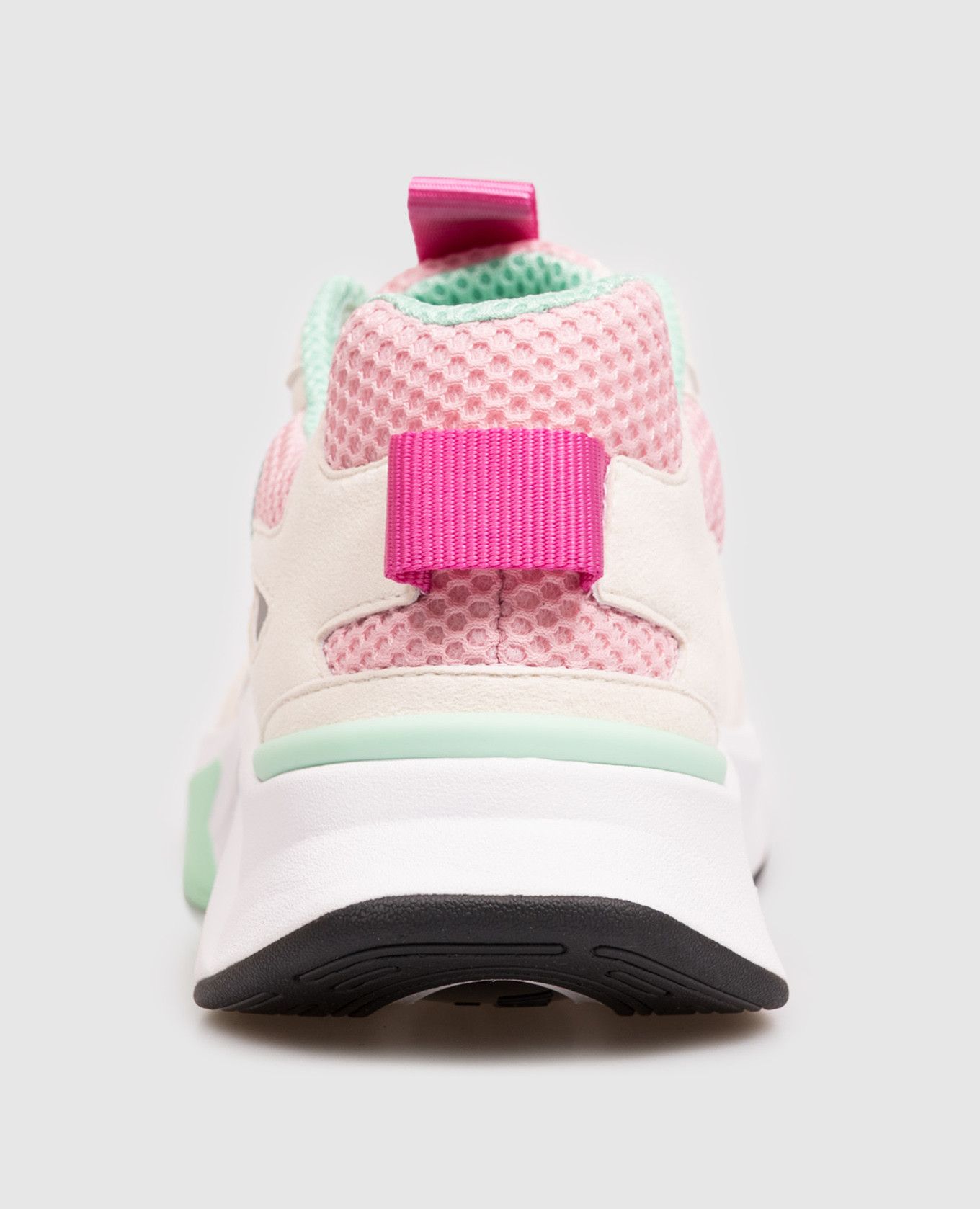 Pink combination sneakers with reflective inserts Valentino 6