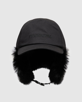 Misbhv Warszawa black cap with ears 261U142