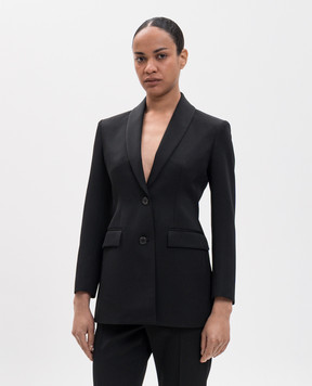 The Row Bettina black wool jacket 10952W4600