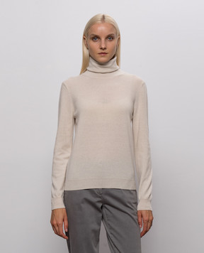 Peserico Ivory wool and cashmere golf A99979F14K09470