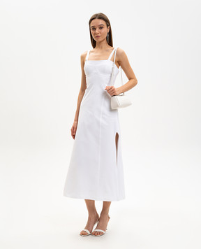 Victoria Beckham White midi dress 1126WDR007043B