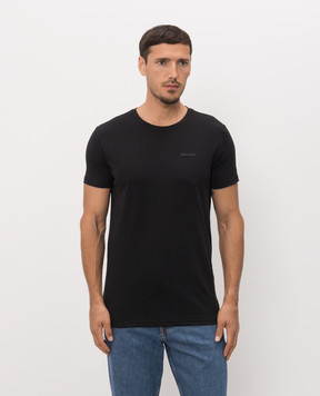 Palm Angels Set of black T-shirts with logo PLA1UMWTS04TR