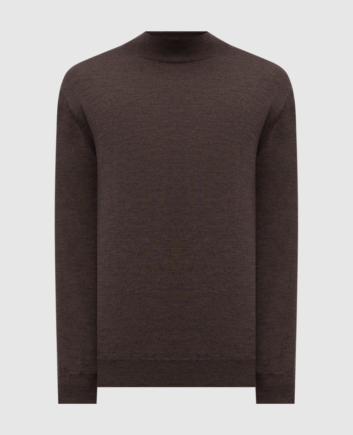 

Brown merino wool sweater Cashmere&Whiskey