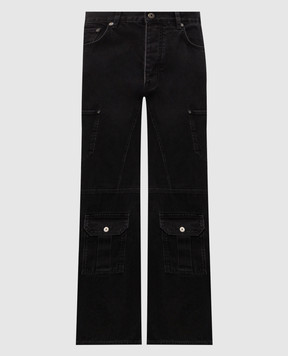Off-White Black Half Arrow Cargo Pants 44MYA19GF26D001
