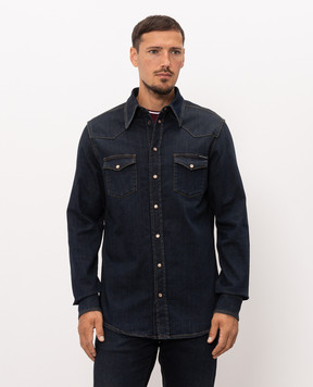 Dolce&Gabbana Blue denim shirt G5JC8DG8PM4