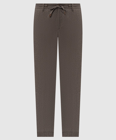 Brown wool pants