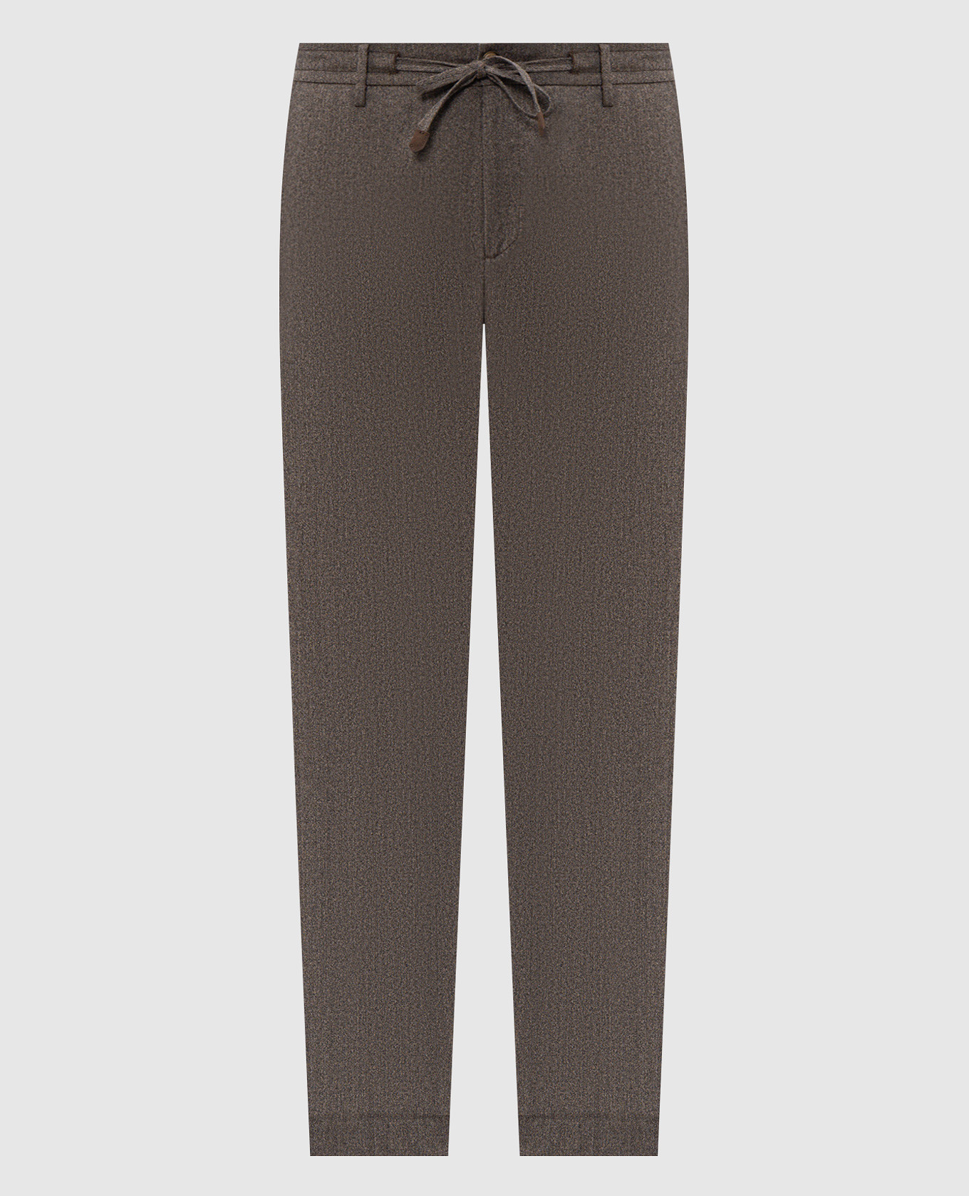 Brown wool pants