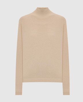 Max Mara Weekend Beige KIKU golf with silk and wool WKDKIKU