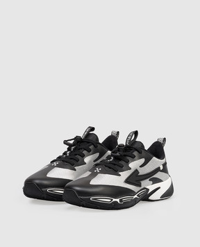 Off-White Children's black sneakers For Jumping OBIA013C99FAB0012433