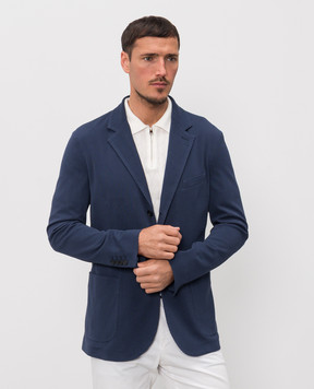 Enrico Mandelli Blue blazer 3T521B4321