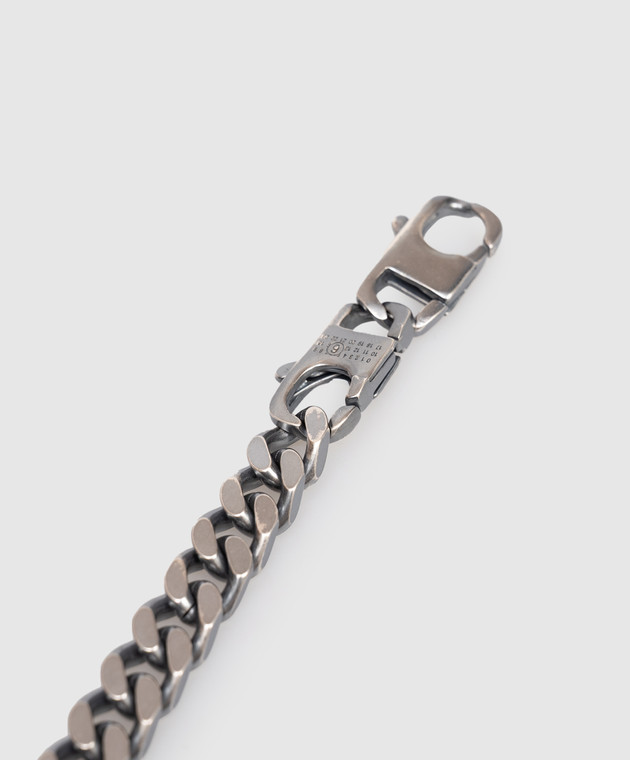 Maison Margiela MM6 - Silver chain bracelet SM6UY0110P8884 - shop