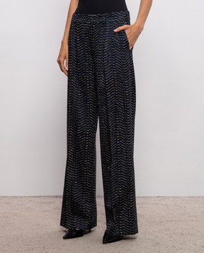 Missoni Blue pants with lurex DS26WI08BR015R