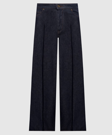 Blue denim palazzo pants QUATTO