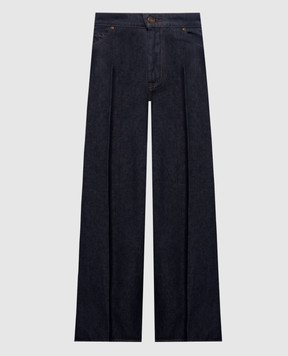 Max Mara Blue denim palazzo pants QUATTO MXMQUATTO