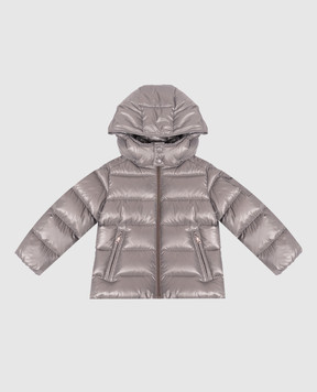 Moncler ENFANT Maya children's gray down jacket L29511A00018597Z8