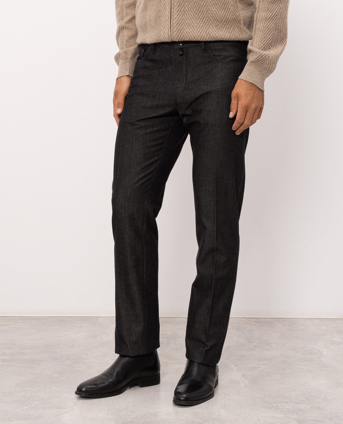 Gray pants with wool Stefano Ricci 3