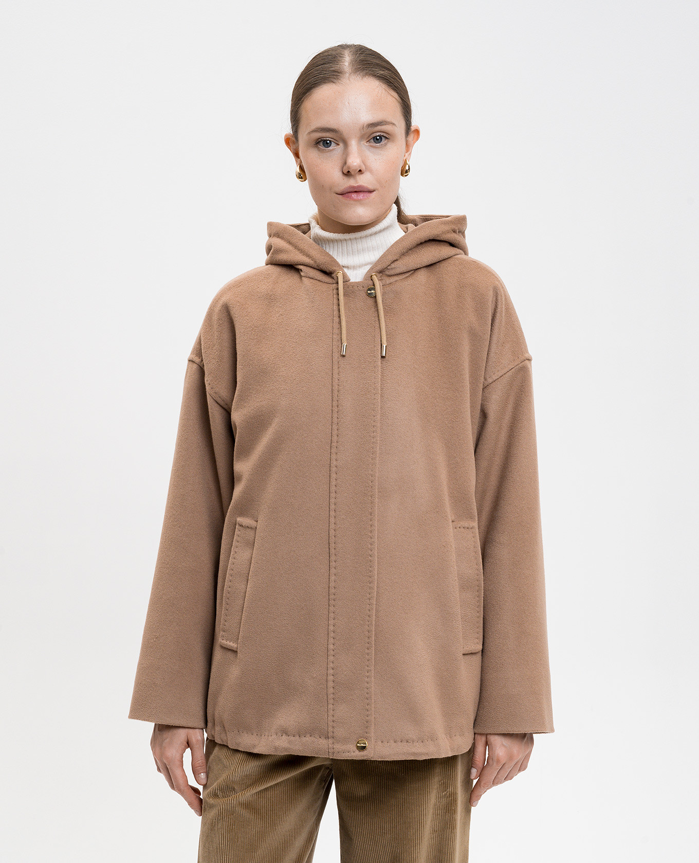 

Brown Derris wool jacket Max Mara