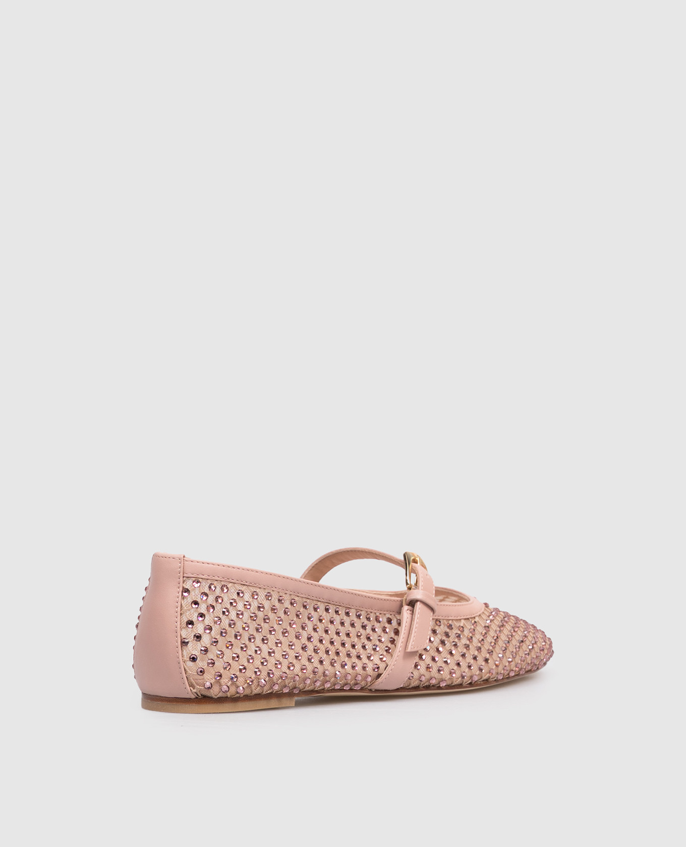 

Bareitall pink ballet flats with crystals Stuart Weitzman