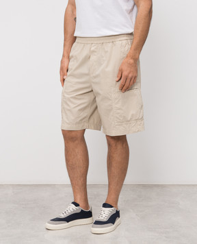 Iceberg Beige cargo shorts D0700032
