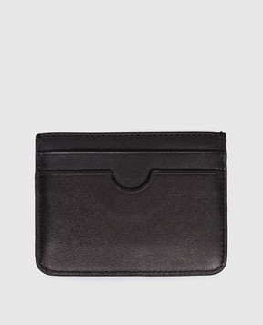 Ami Paris Black leather cardholder USL702AL0138